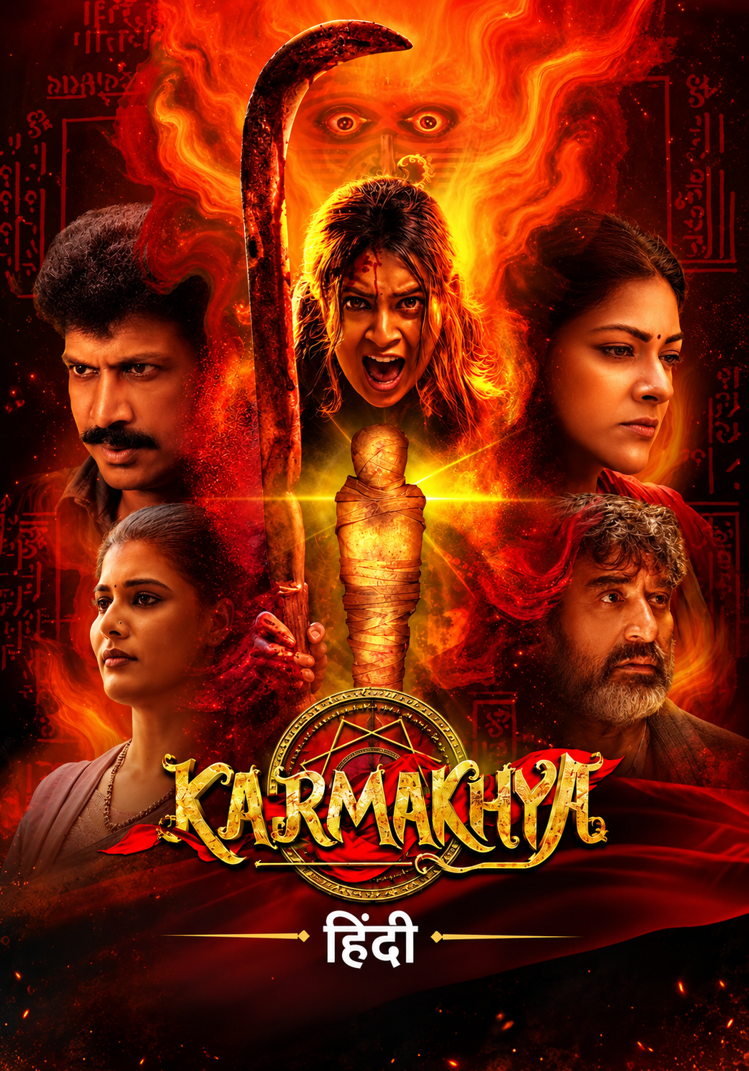 Karmakhya (2026) (Hindi + Telugu) Dual Audio UnCut South Movie HD ESub